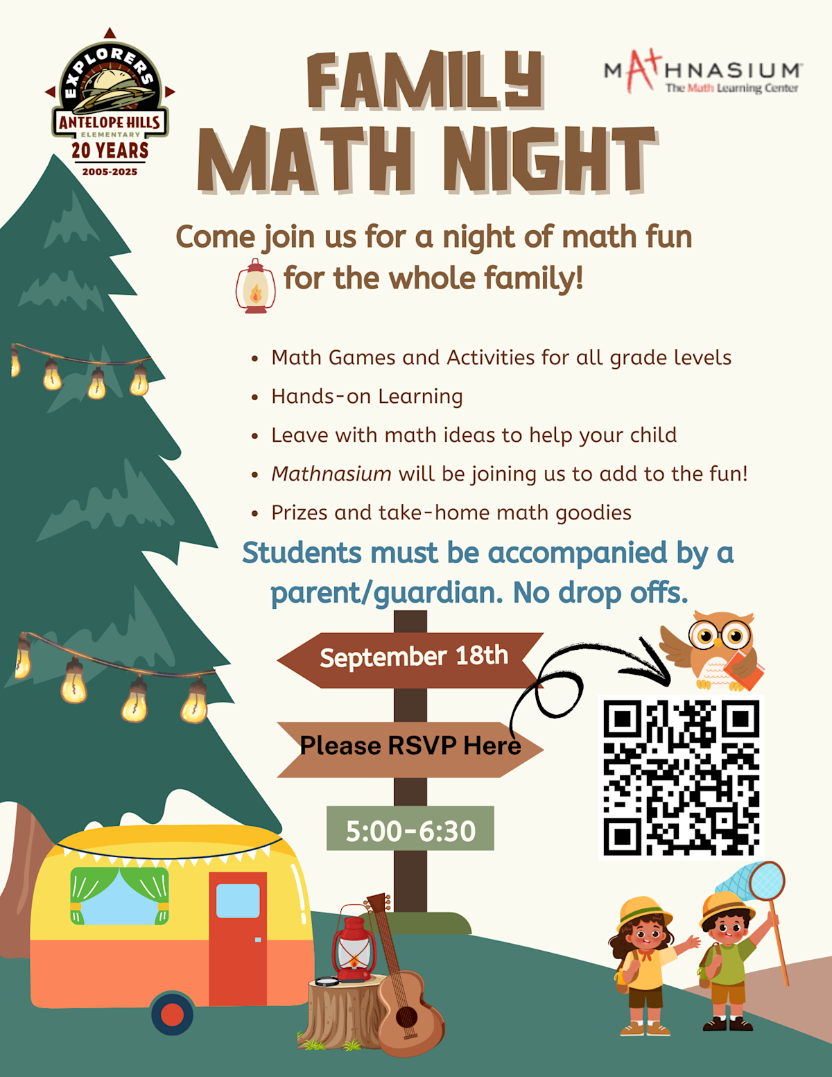 Fall Into Math Night AHES Math Night on 9/18 | Posts Details/Default Board Post Page