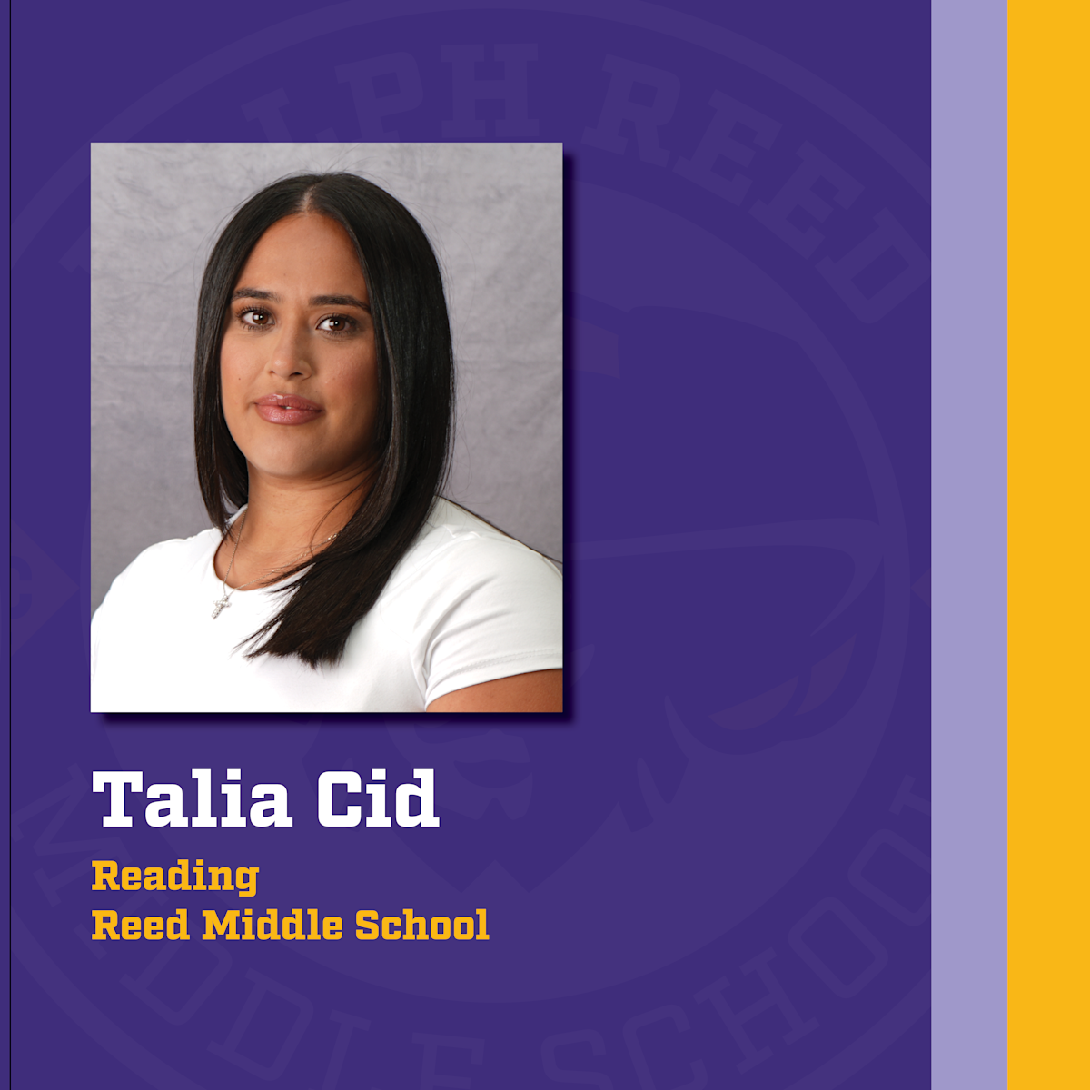 Taea Reed Reed Welcomes Talia Cid | News Details