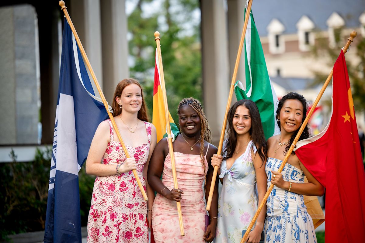 convocation inspiring Blair uplifting spirit