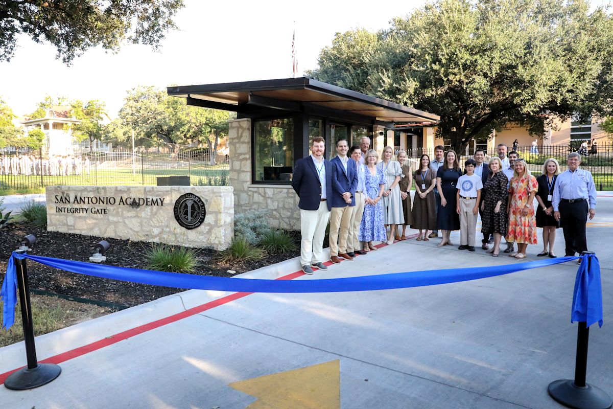 San Antonio Academy Celebrates Opening of Two New Security Welcome