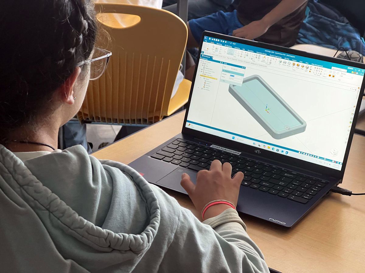 Hands-On STEM: Students Explore CAD with Siemens | School News