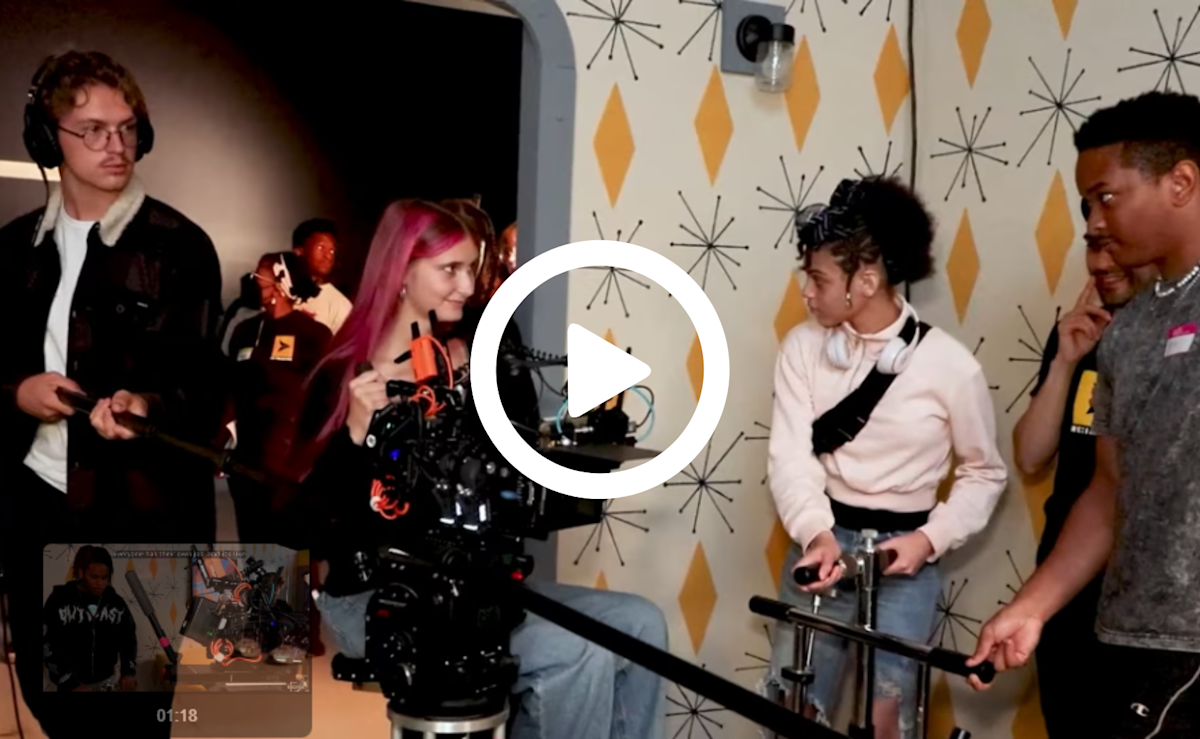 Lights! Camera! Careers! for GCPS Students on Mock Film Set (VIDEO ...