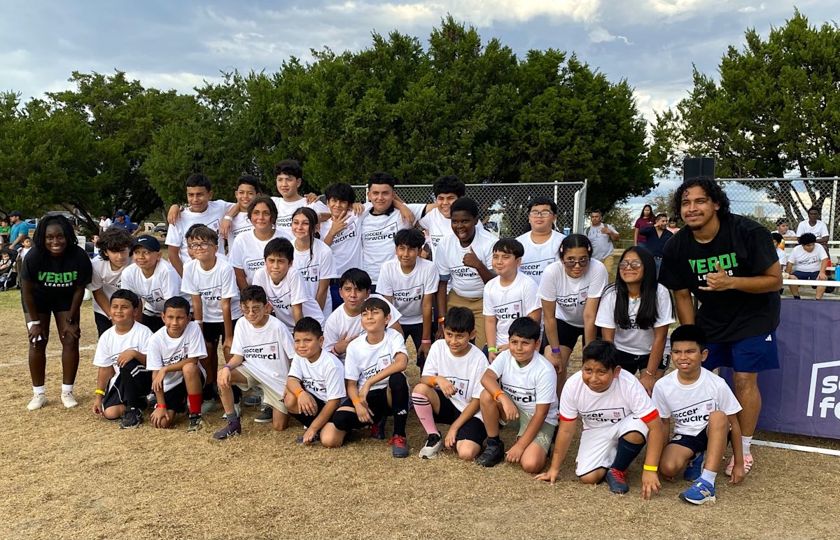 Harmony Science Academy-Austin Students Participate in Soccer Clinic ...