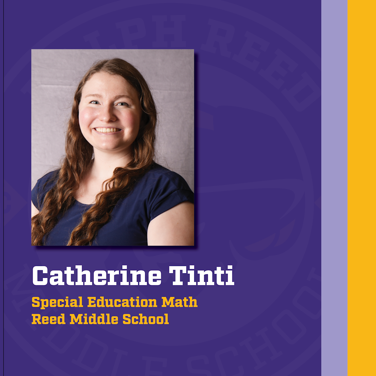 Reed Welcomes Catherine Tinti | News Details