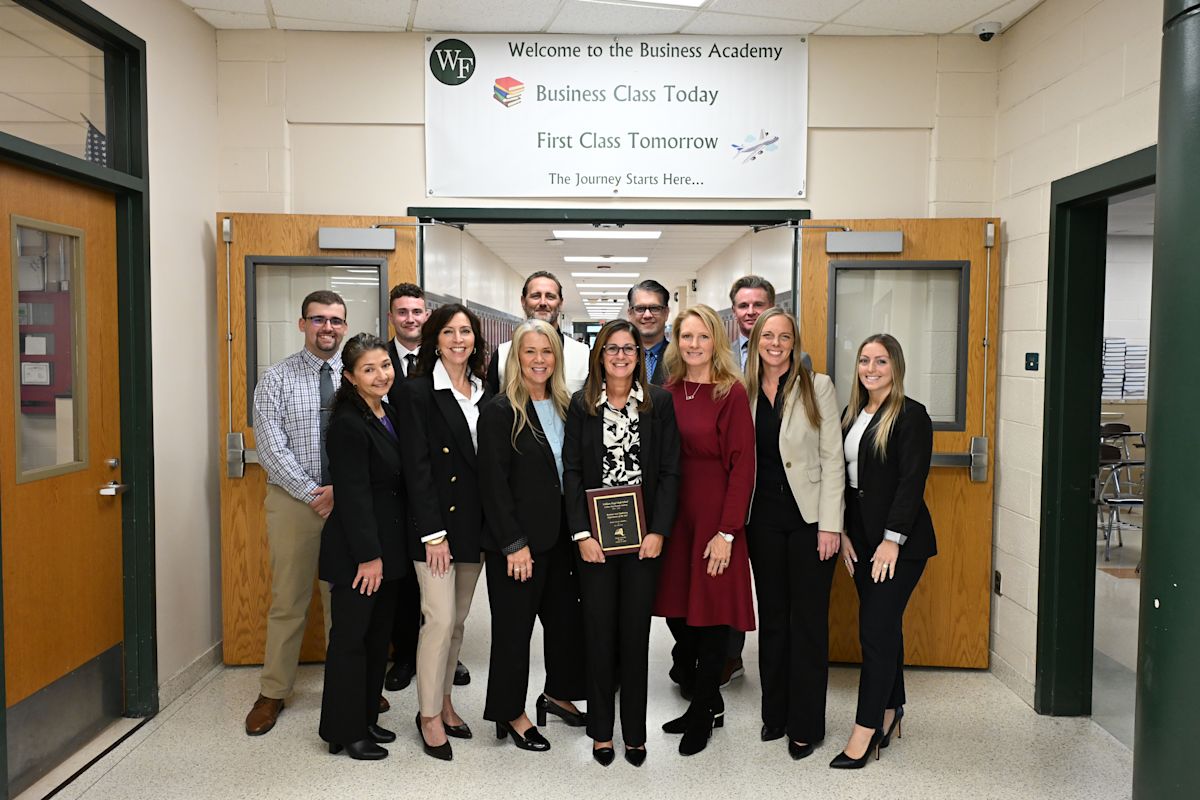 WFHS Business Education Department Wins Seventh “Department of the Year” Recognition