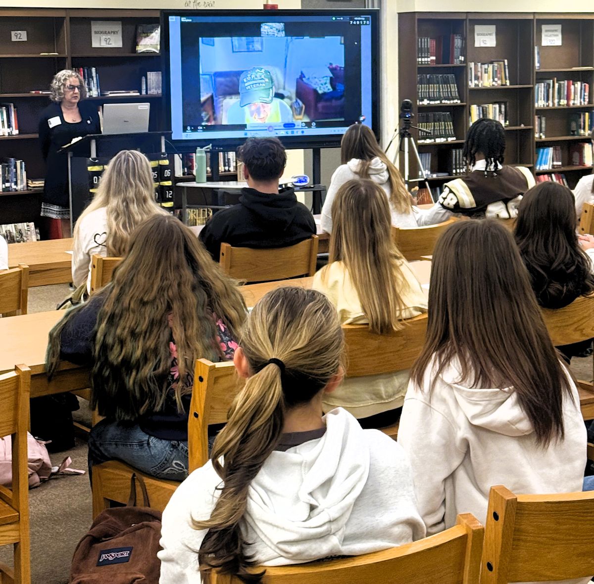 Students Zoom with 97-Year-Old Holocaust Survivor, Meet Daughter ...