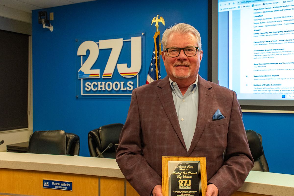 27J Believer Award Honors Bond Oversight Committee Chair for Decade of ...