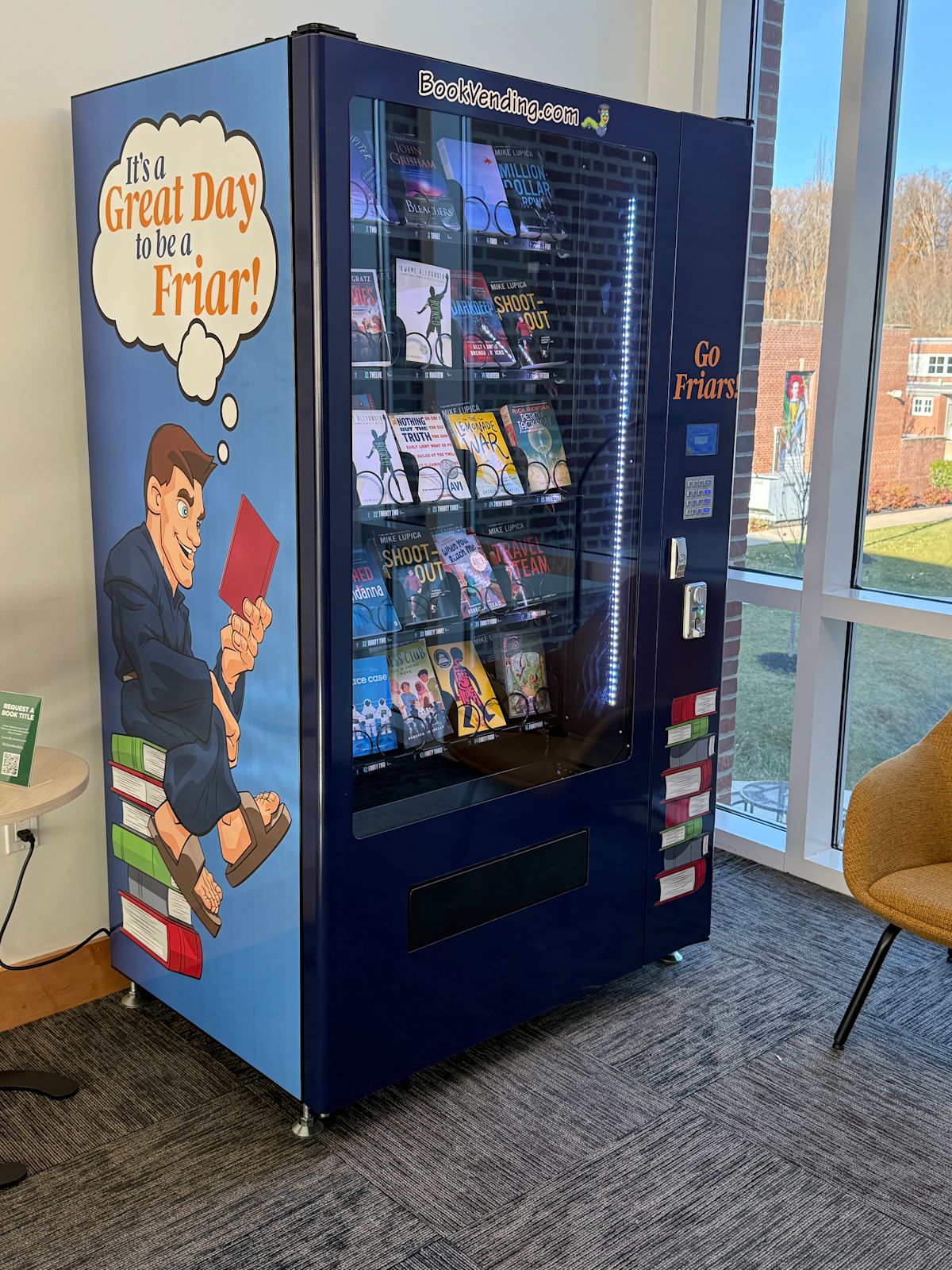 Ban Machine Book New Book Vending Machine Turns Heads … and Pages | Malvern News Details
