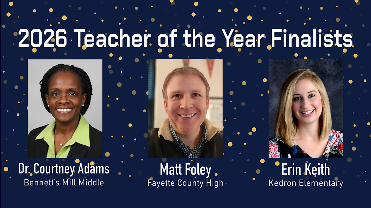 Finalists named for 2026 Teacher of the Year | News Details