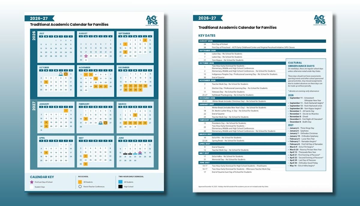 2026-27 School Year Calendars Now Available | stories