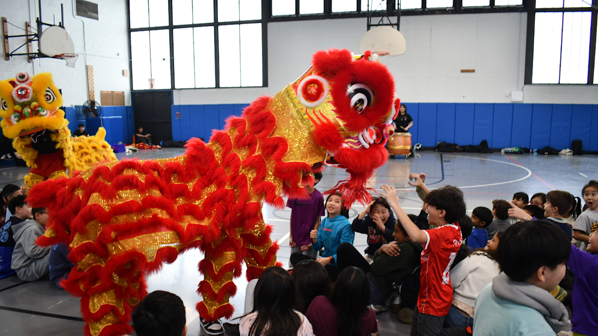 Denton Ducks Greeted by AACC Lunar New Year Dragons | Post Details