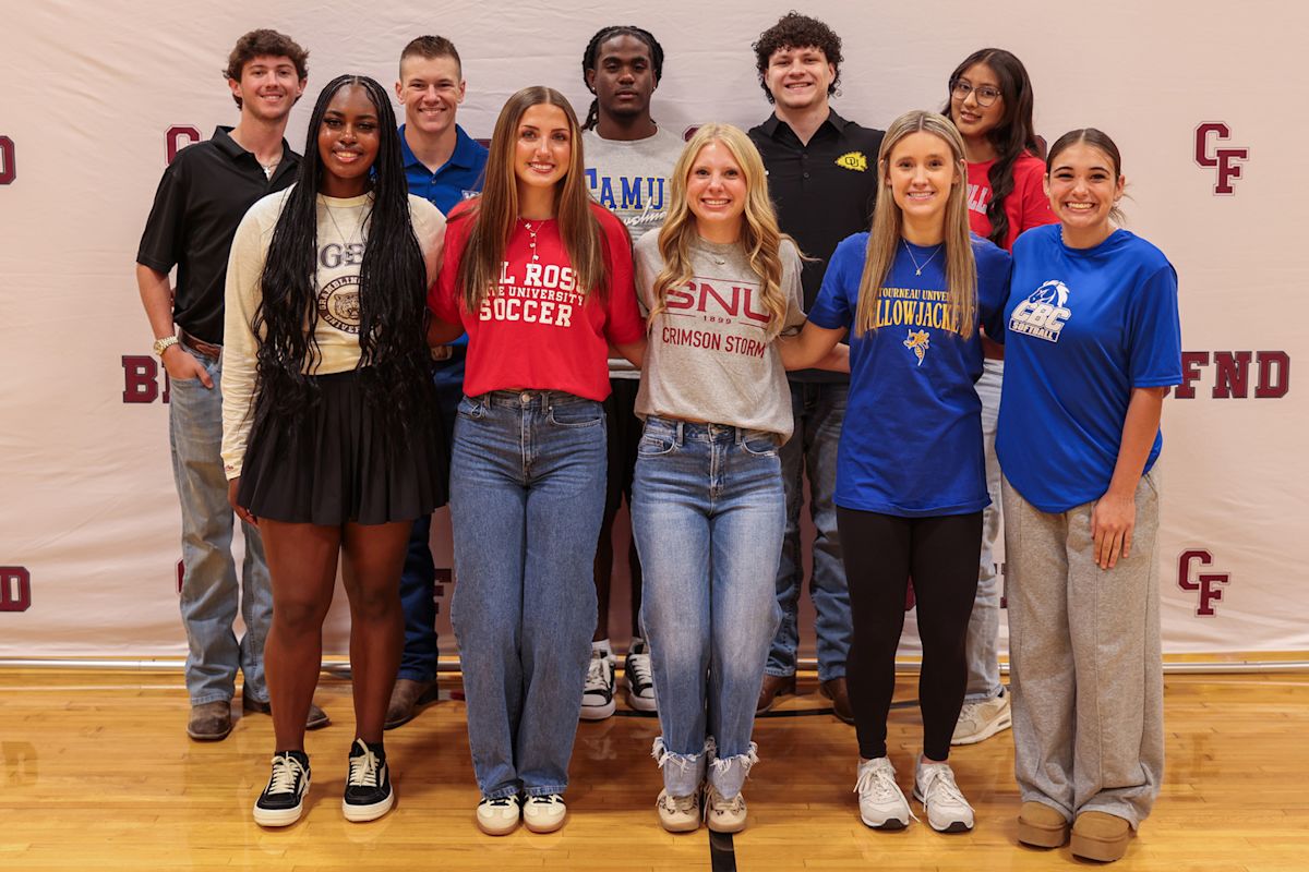CFISD athletes sign letters of intent on spring signing day 2026 ...