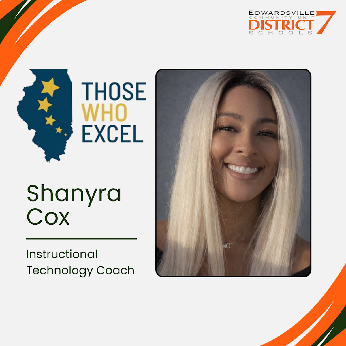 Shanyra Cox Named Among ISBE's Those Who Excel Award Winners Default