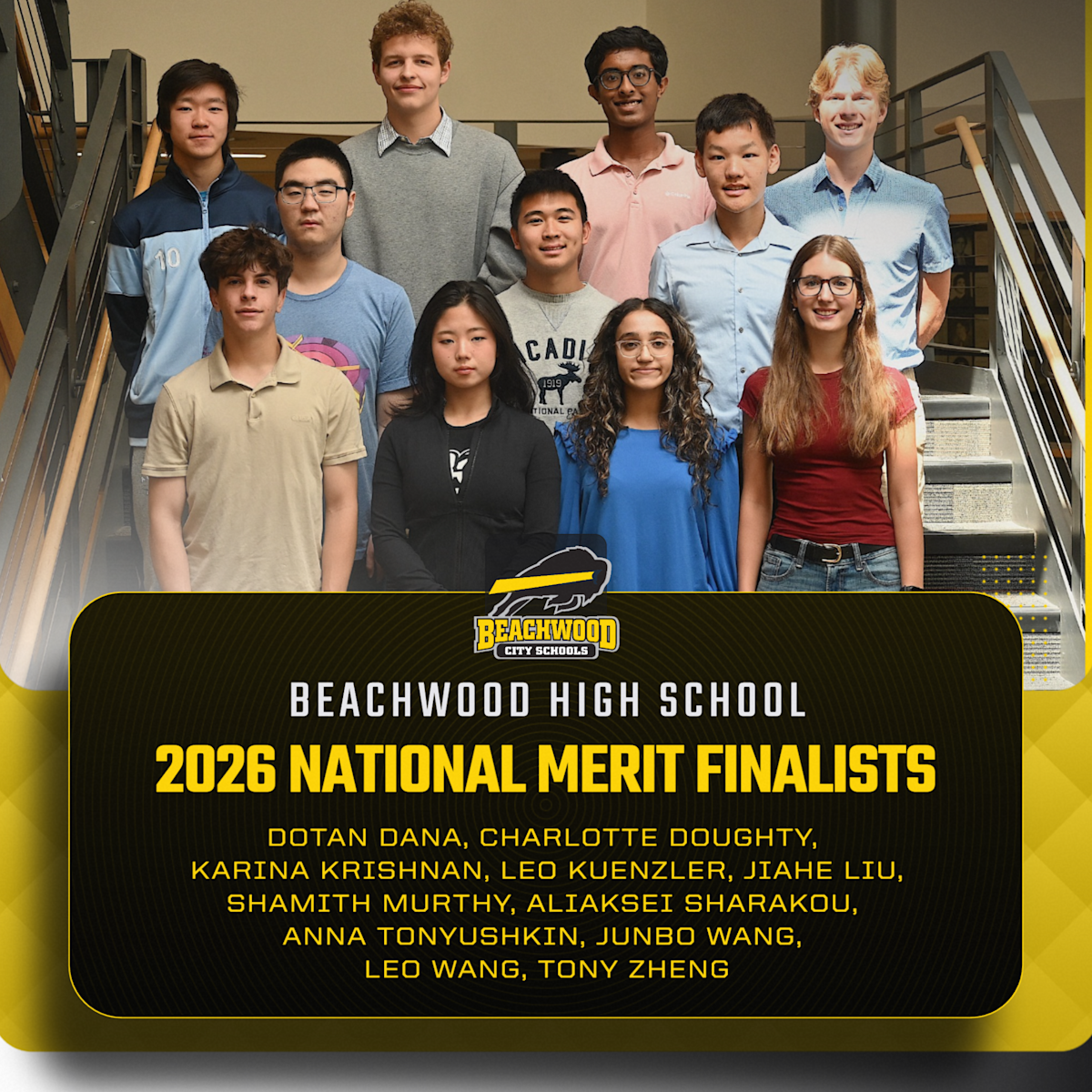 Record 11 BHS Seniors Named National Merit Finalists | News Details
