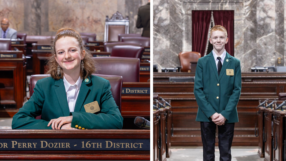 Enterprise Students Serve as Legislative Pages | News Details