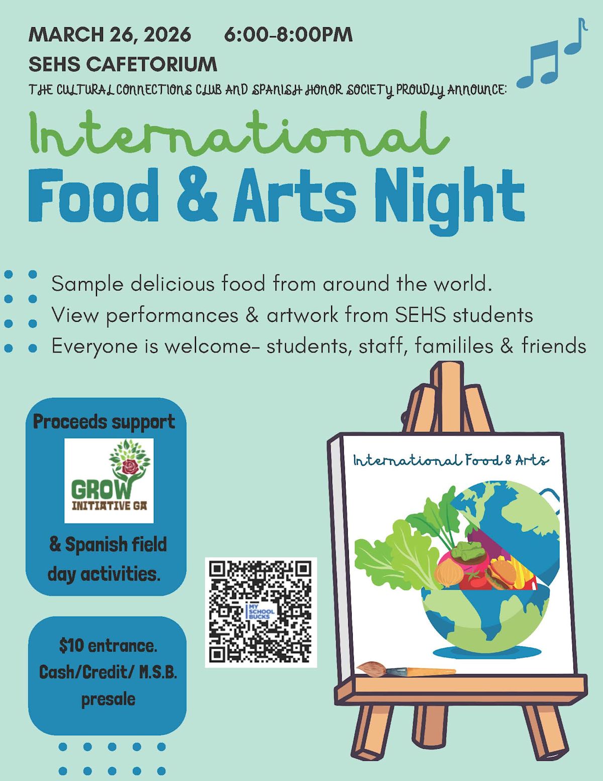 International Food & Arts Night | News Details - Effingham County Schools