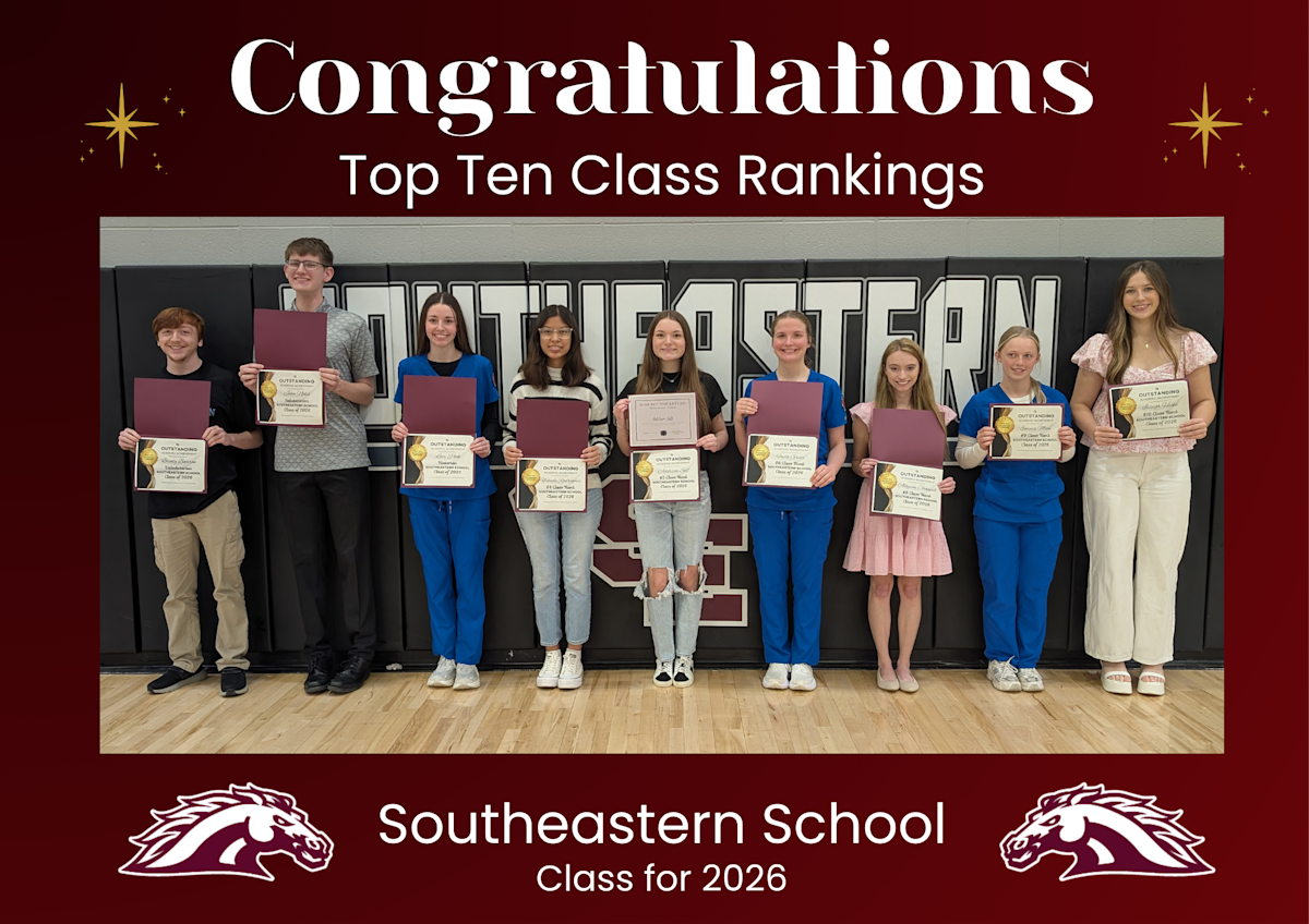 Class of 2026 - Top Ten | News Details