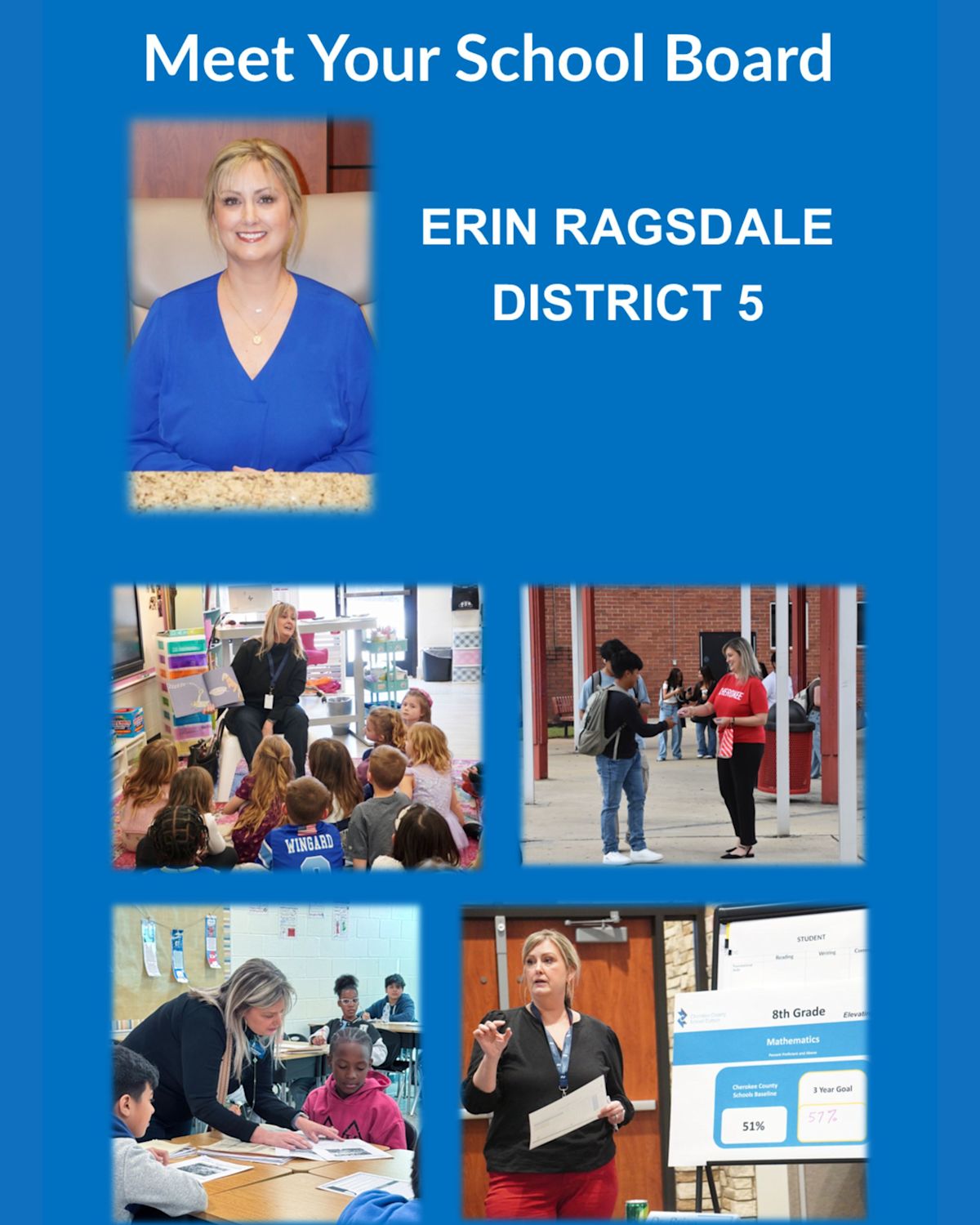 Celebrating School Board Appreciation Week: District 5 member Erin ...