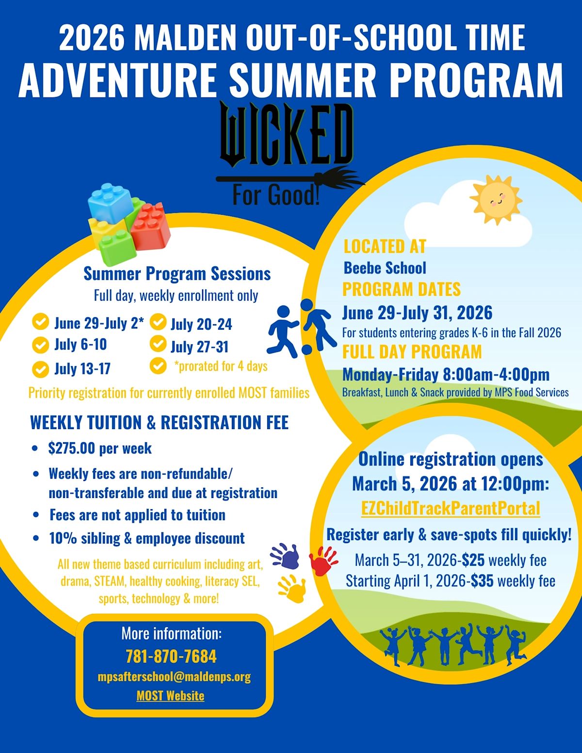 Summer Program Registration Opening Registration for the Summer MOST Program is Open! | Posts Page