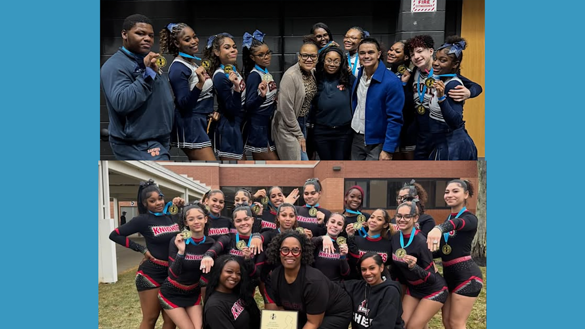 Champions x2! Eastside, JFK Cheer Teams Crowned NJCDCA State