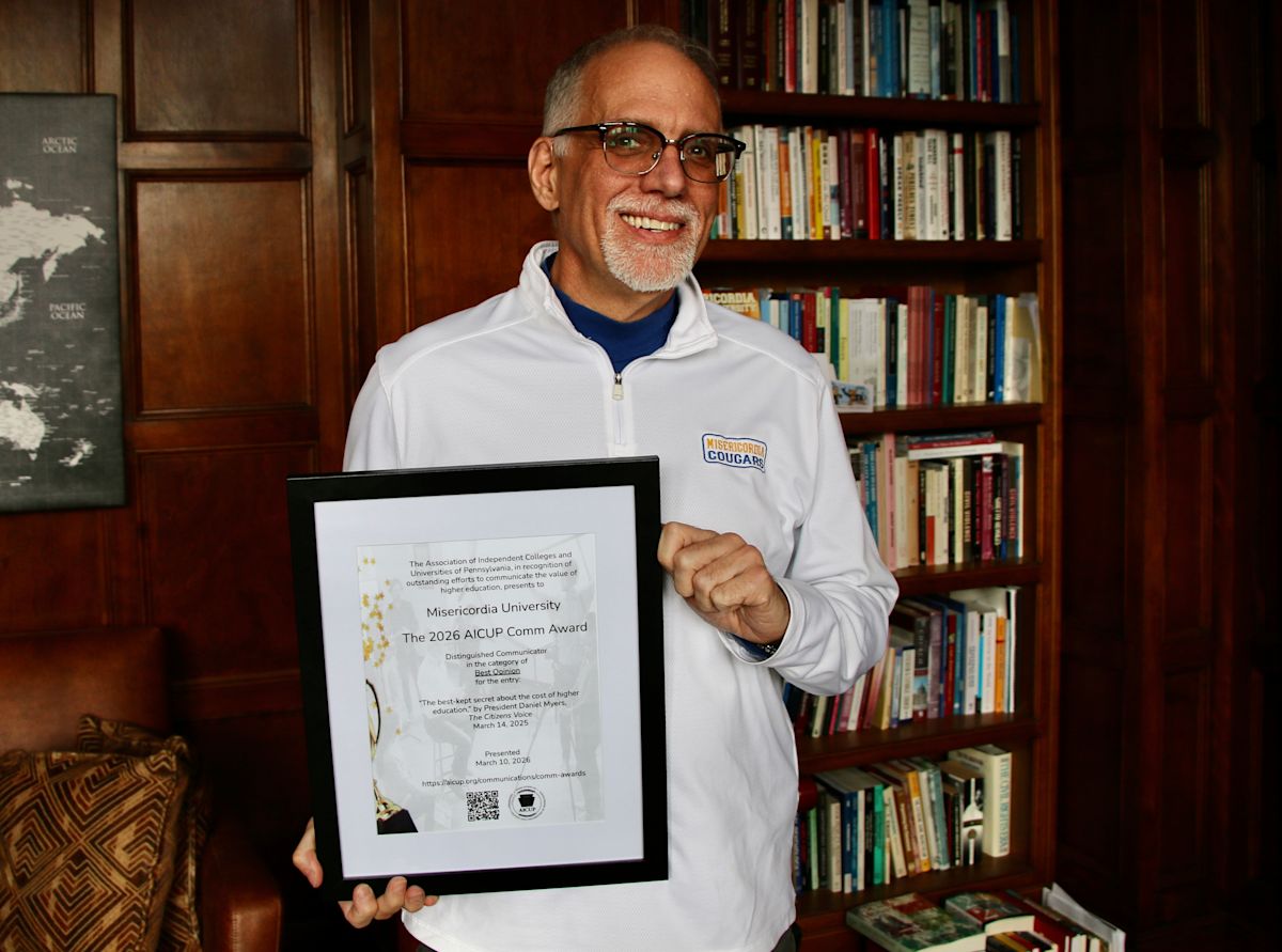 Misericordia University President Daniel J. Myers Earns AICUP Comm ...