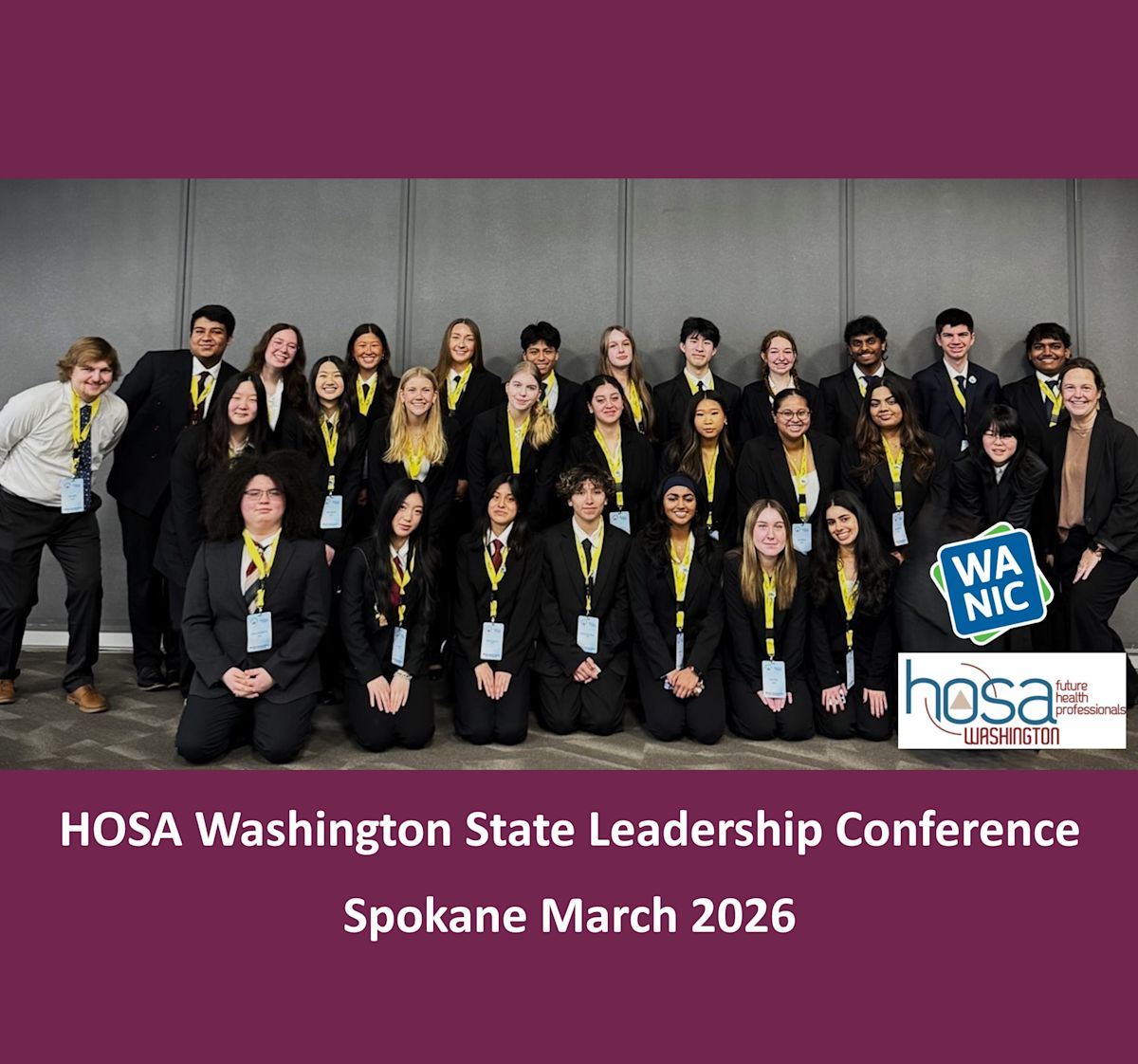 Qumar Wanic WANIC HOSA Washington State Leadership Conference | News Details