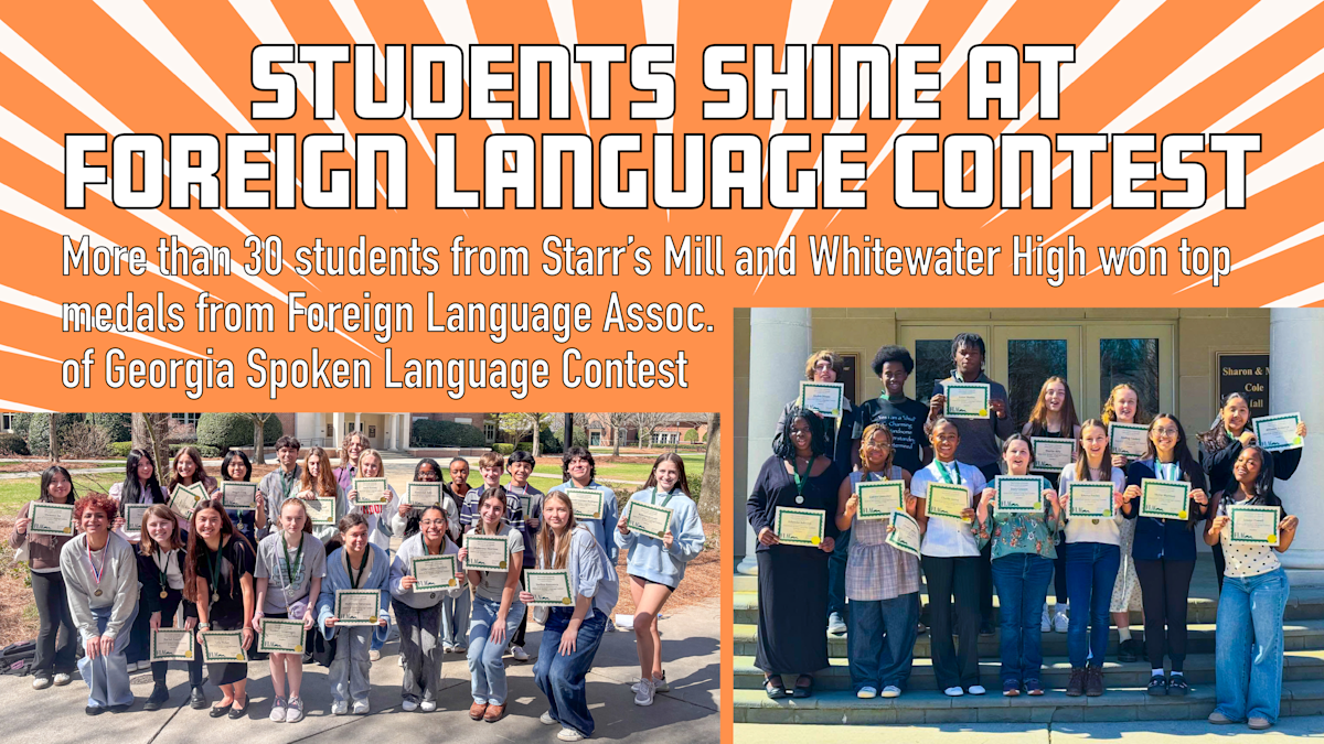 Students shine at foreign language contest | News Details