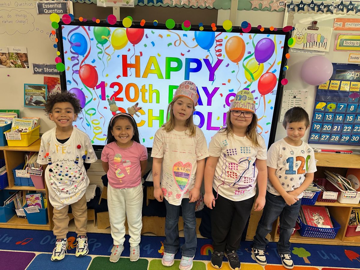 A New Tradition: First Graders Celebrate the 120th Day of School | Post ...