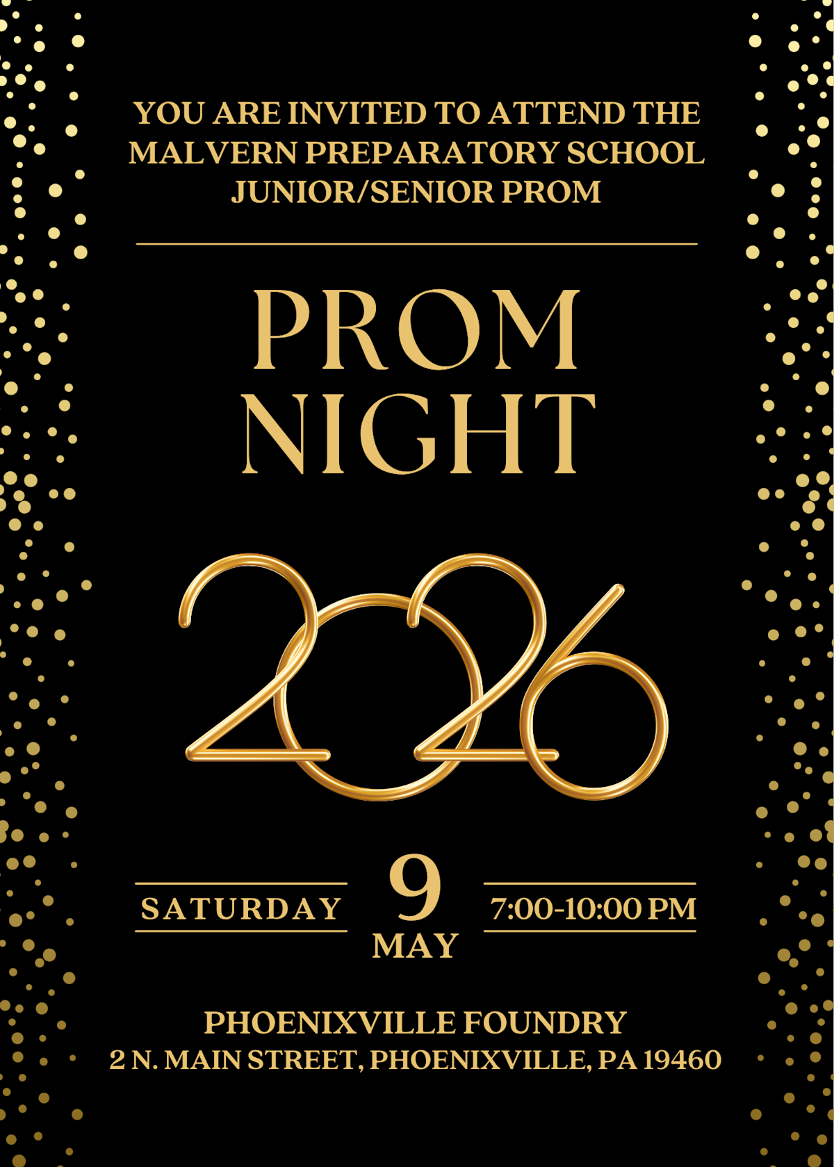 Day Program Prom Junior/Senior Prom - May 9 | Post Details Page