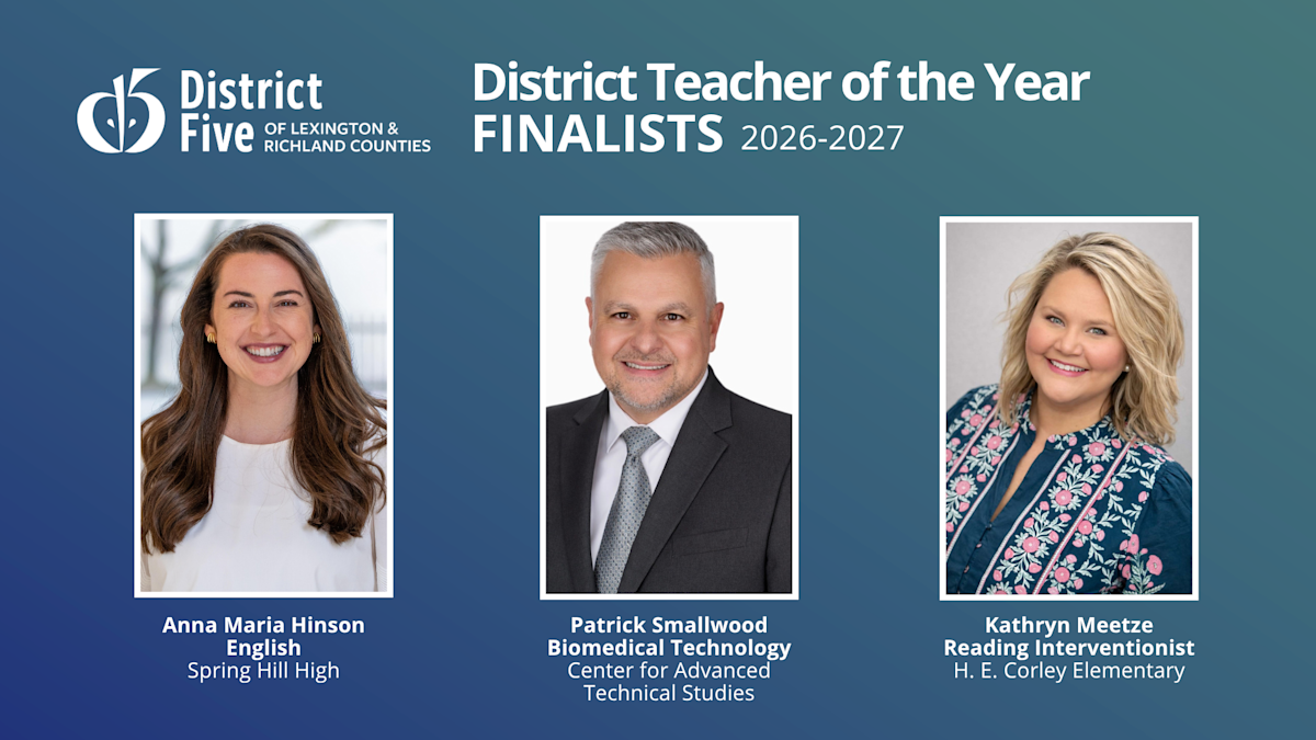 School District Five names 2026-2027 finalists for Teacher of the Year ...