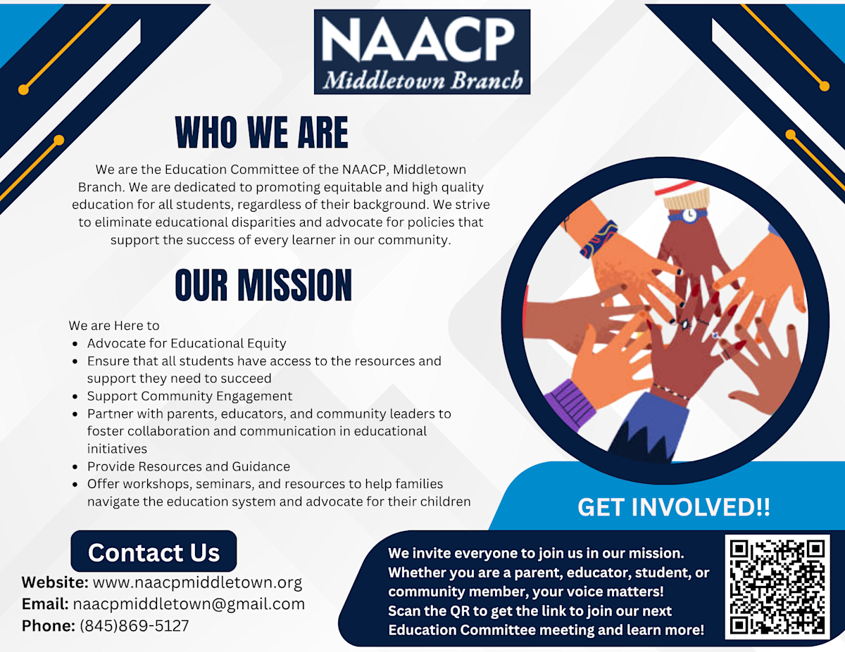 Education Committee of the NAACP | Community News Details