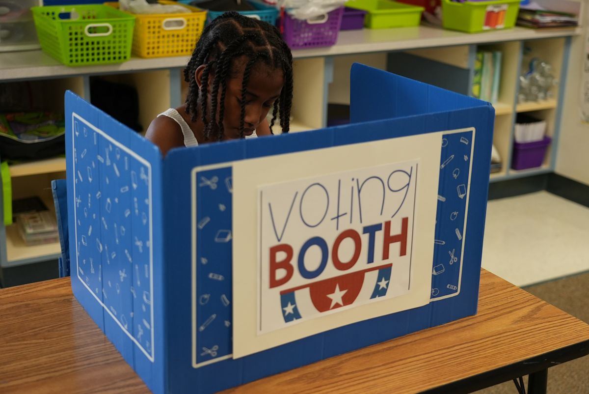 McKamy Elementary students engage in democratic voting process | Story