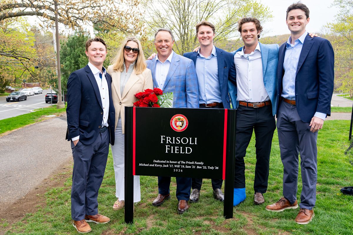 St. Sebastian’s Dedicates Frisoli Field | Recent News Story | St ...