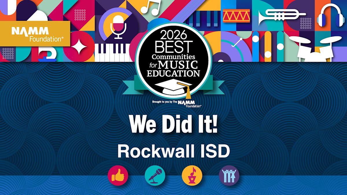 Rockwall Isd Rocking R Rockwall ISD Receives National Recognition for Championing Music ...
