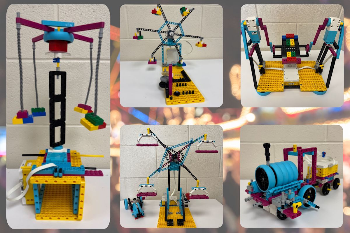 William Paca Middle School Students Build and Program a LEGO