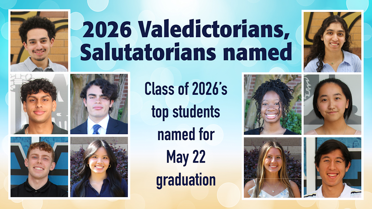 Top students for Class of 2026 named | News Details