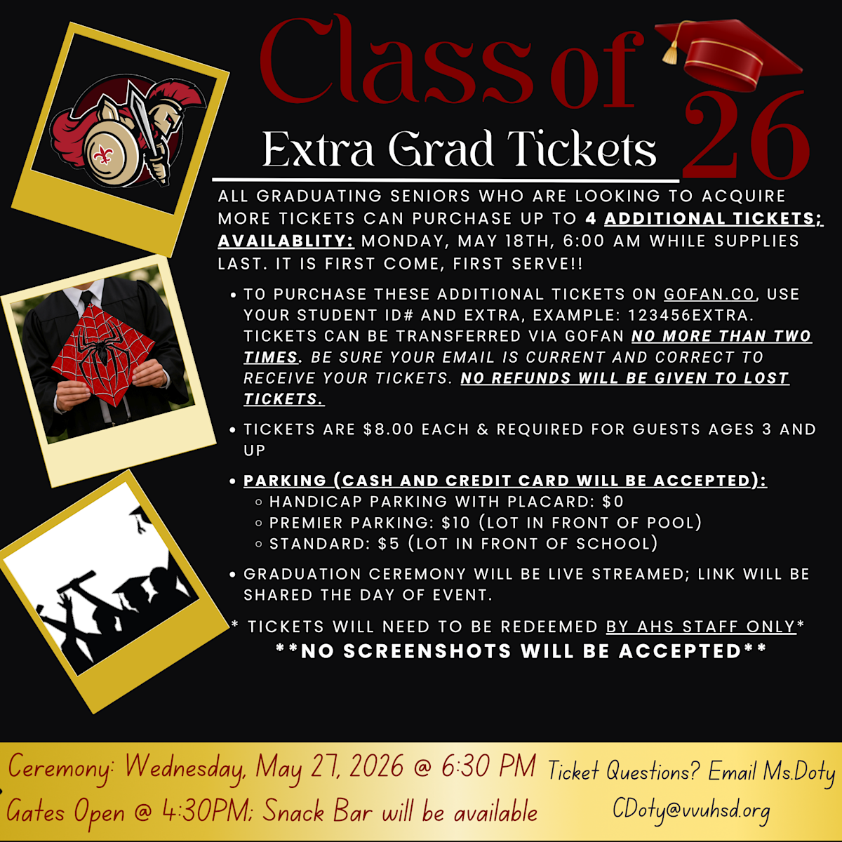 Extra Graduation Tickets | Single-Posts-NEWS