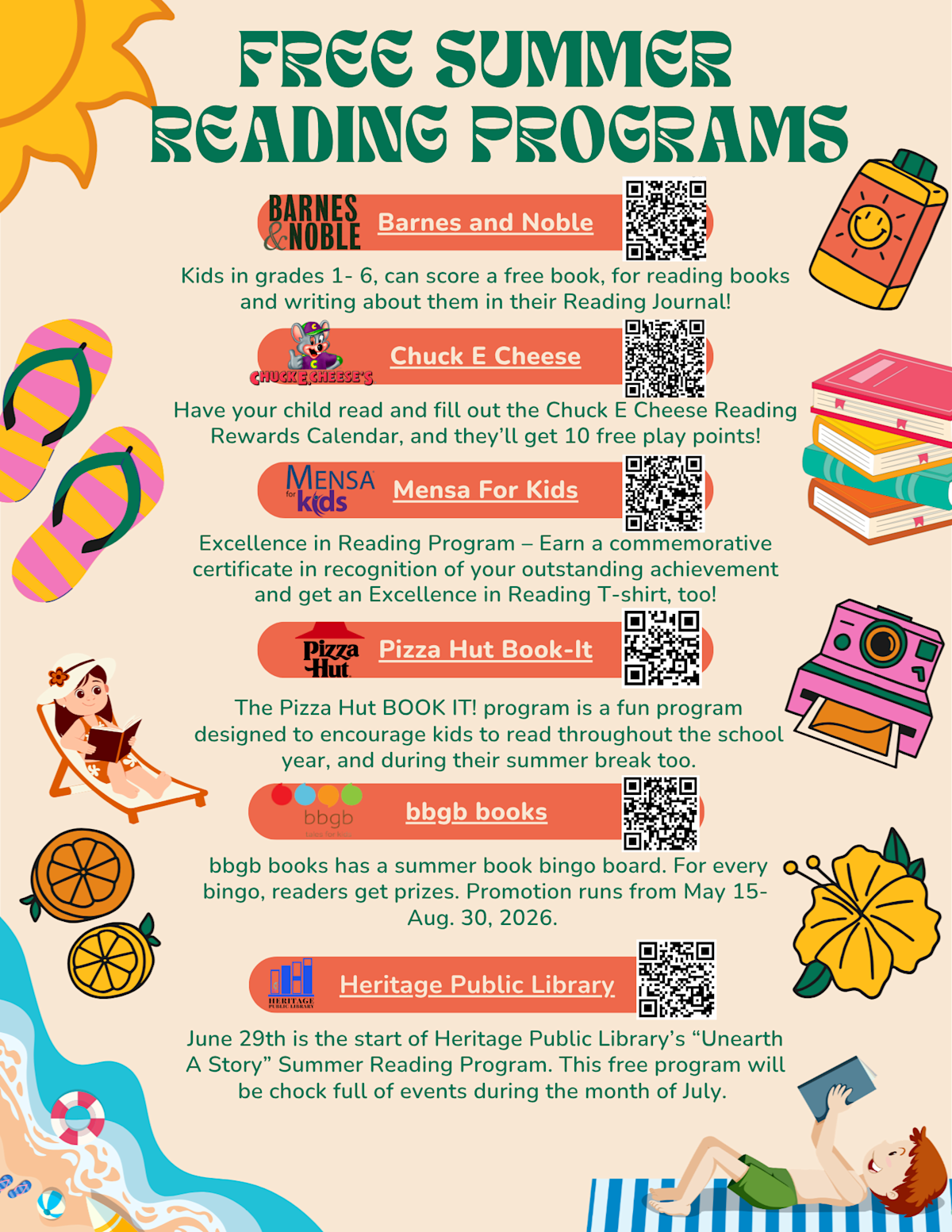 Free Summer Reading Programs | Posts Details/Default Board Post Page