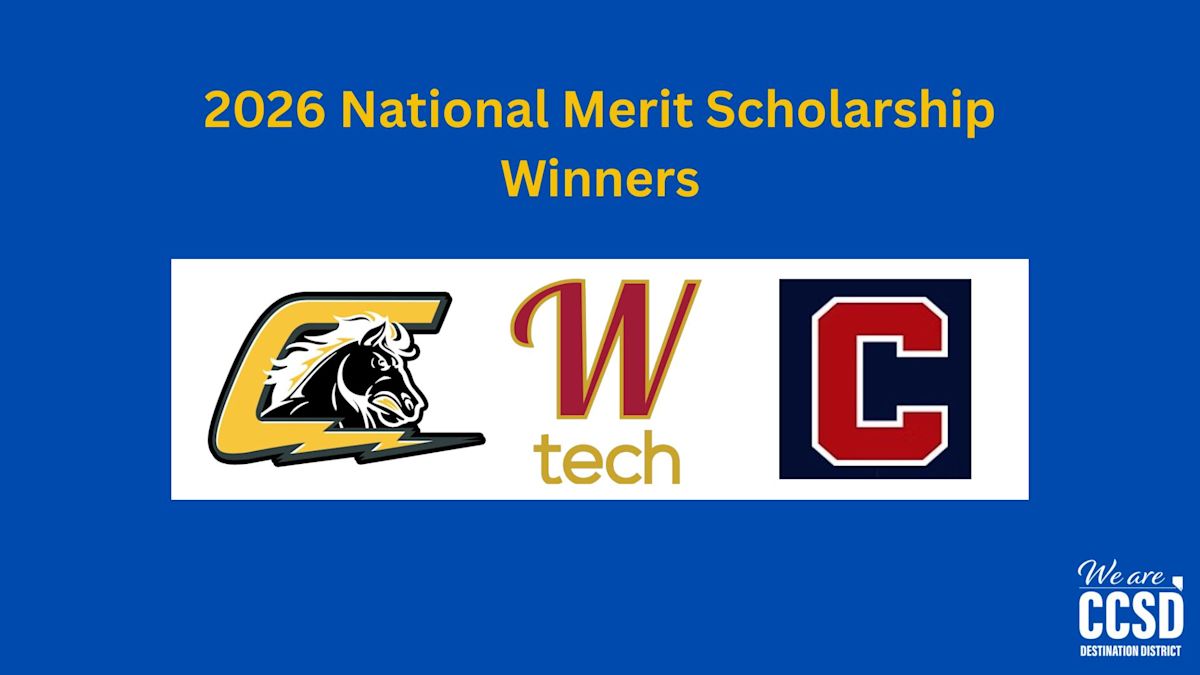 CCSD Students Named 2026 National Merit $2,500 Scholarship Winners ...