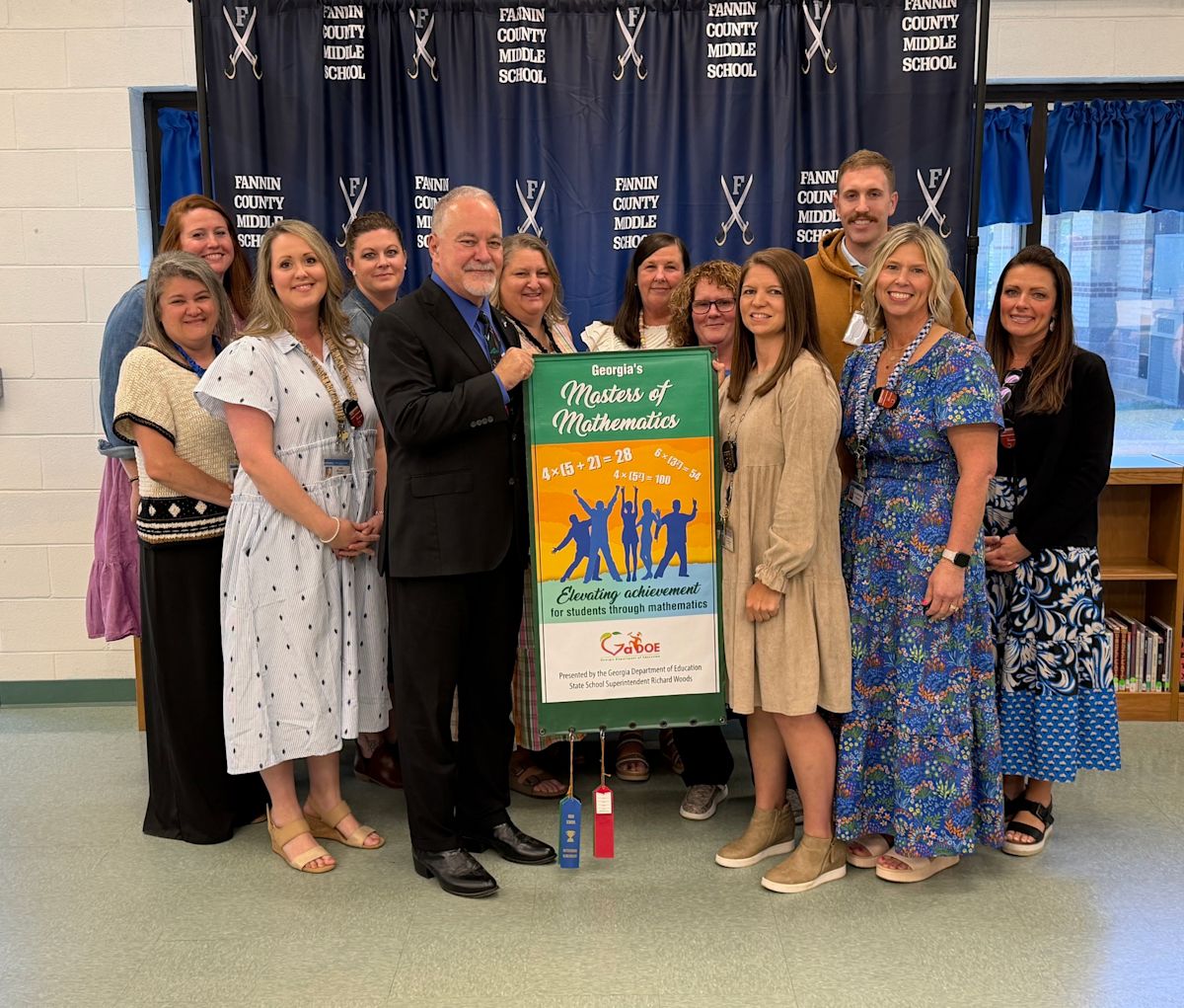 Math Ribbon FCMS Presented Math Masters Ribbon for 2025-26 School Year | Posts ...
