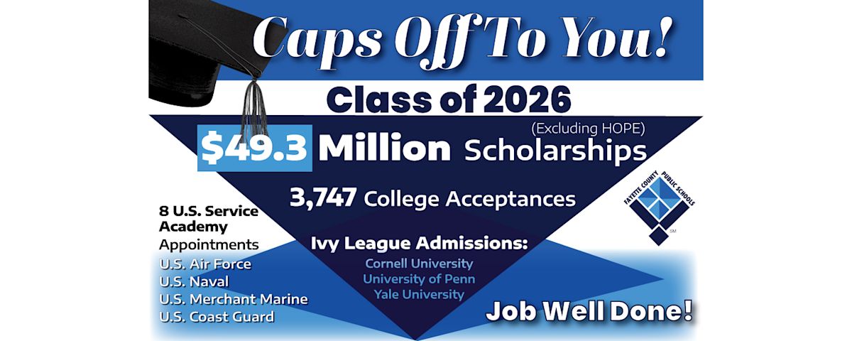 Fayette County Public Schools Class of 2026 Earns $49.3 Million in ...