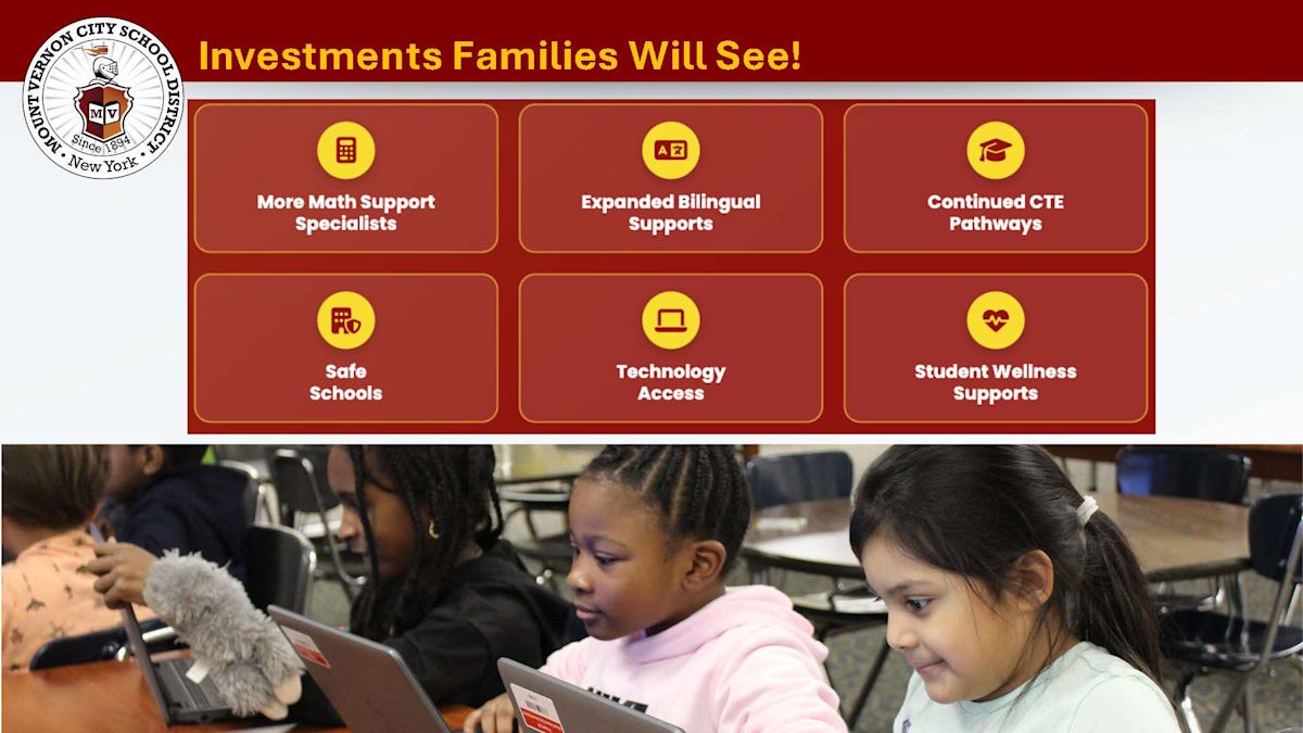 Mount Vernon City School District 2026-27 budget revote: Investments ...