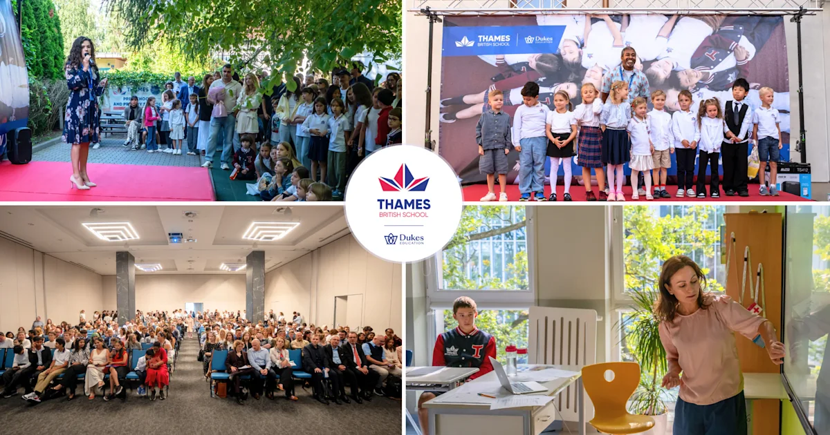 Rozpoczęcie roku szkolnego 2026/27 w Thames British School
