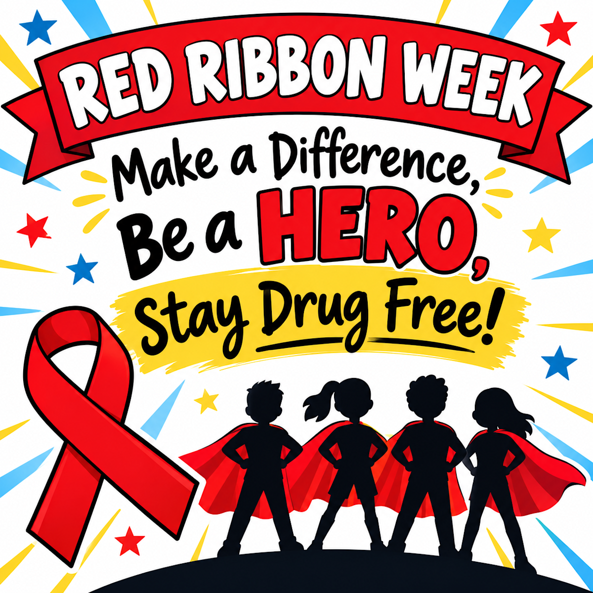Tiered Leadership Development Programs Red Ribbon Week 2026 | Elementary Academy News - Charles R. Drew ...