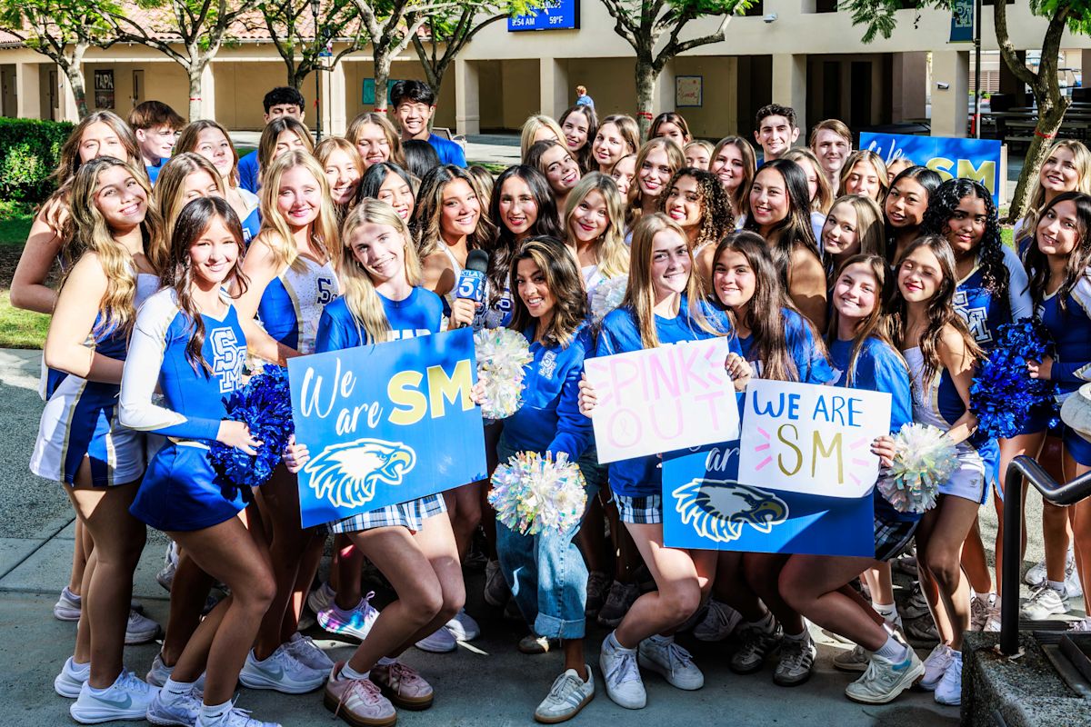 SMCHS Featured on KTLA's School Spirit Spotlight | Campus News - Santa ...