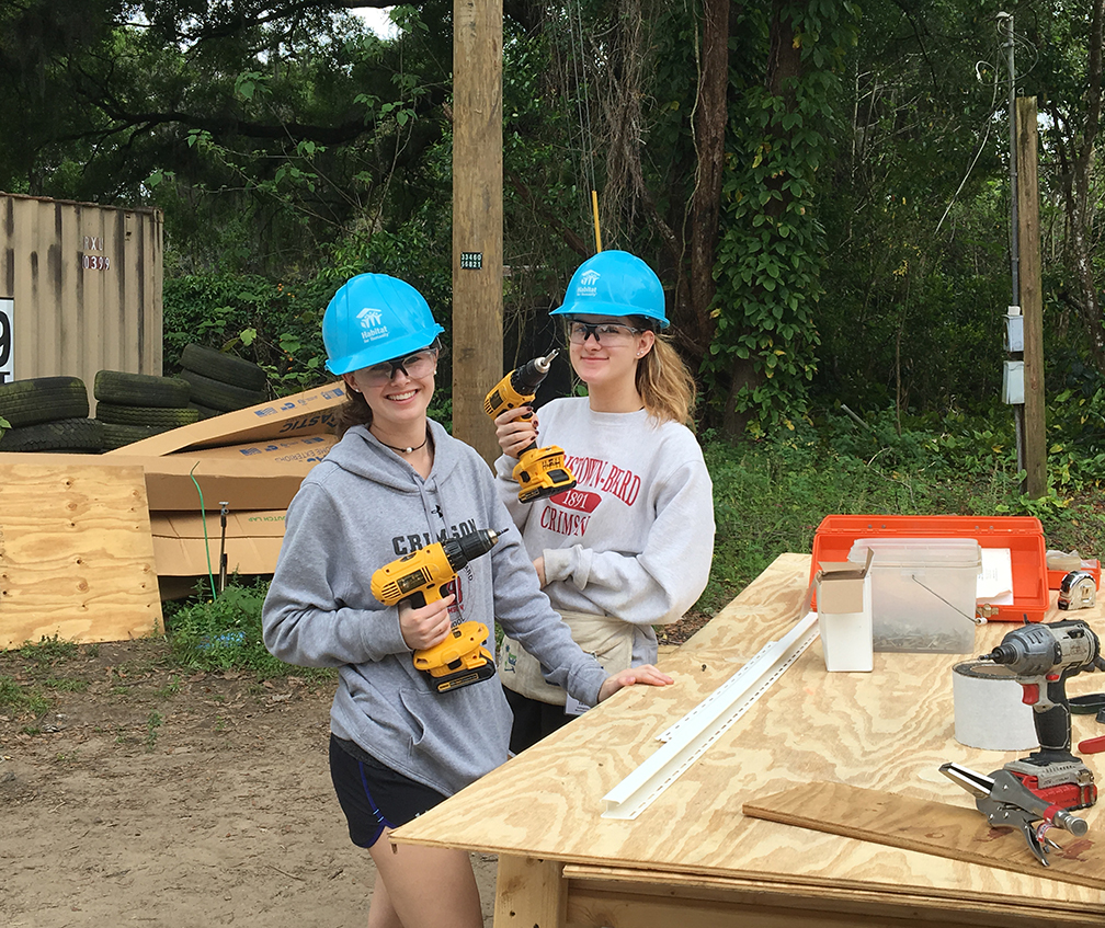 A Constructive Spring Break with Habitat For Humanity | Morristown