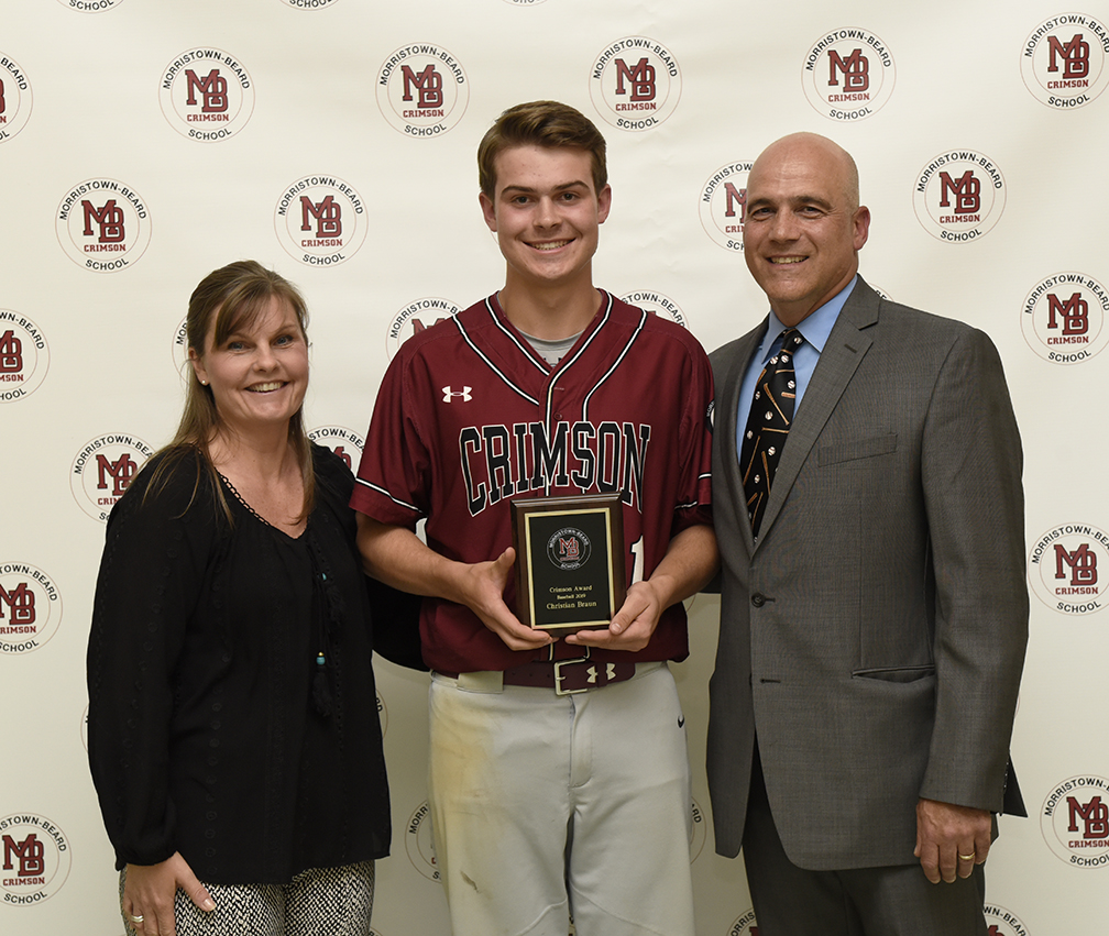 Upper School Athletes Receive Crimson Awards | Morristown Beard School News