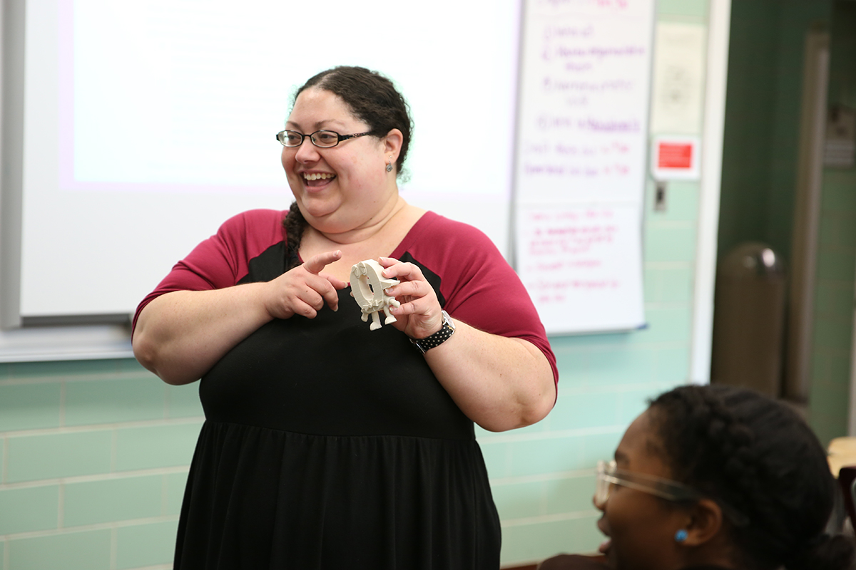 Spotlight on Ms. Cognevich News Post General Mount Carmel Academy