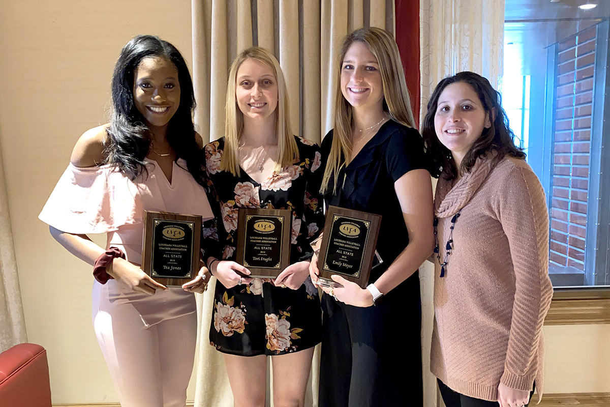 Louisiana Volleyball Coaches Association AllState Team News Post General Mount Carmel Academy