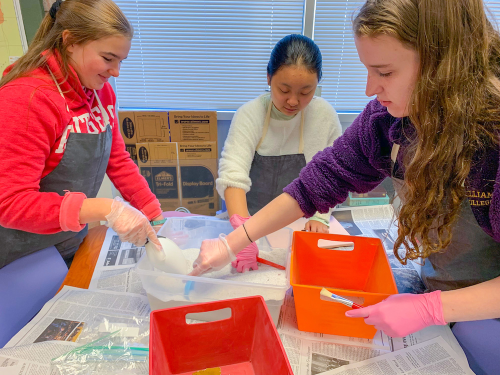 Upper School students perform archaeological "dig" to understand ...